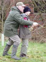 Picture: picture: Instruction in fly casting for all ages and all levels